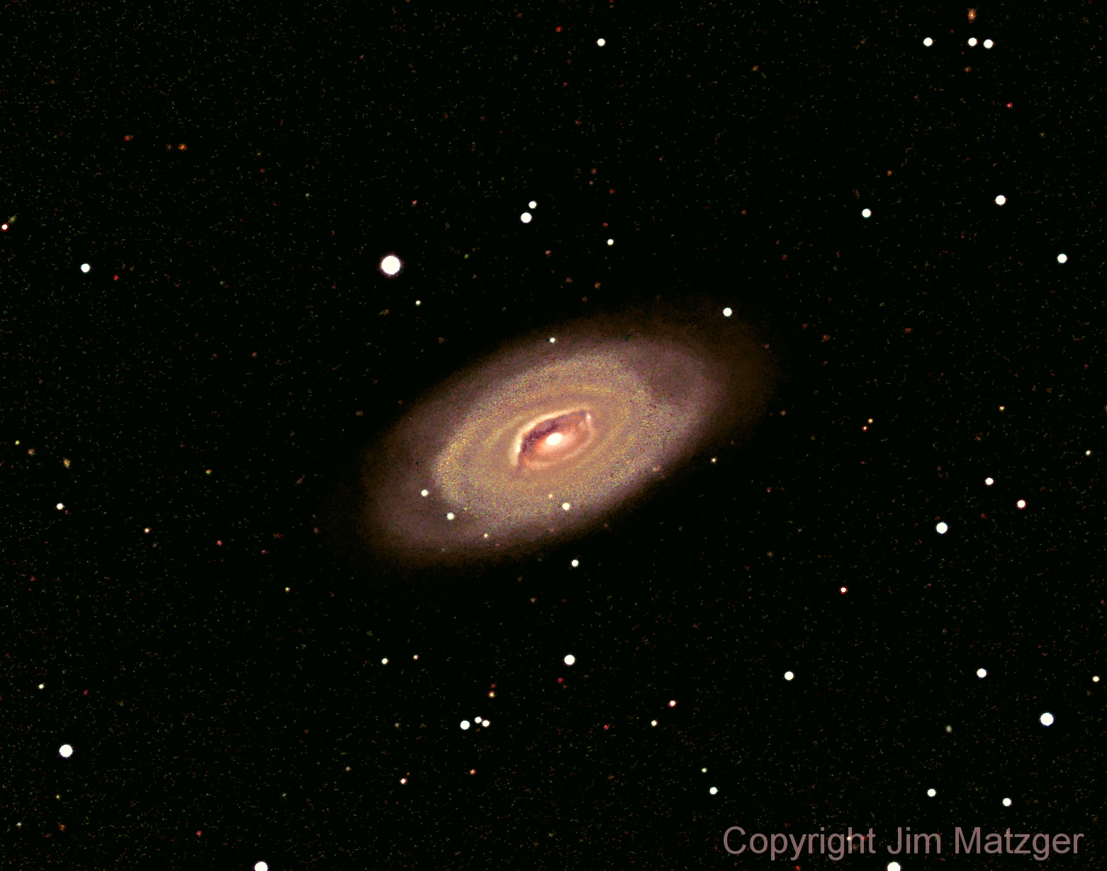 Black Eye Galaxy -M64 – Astro La Vista Observatory, image size:1562x1230